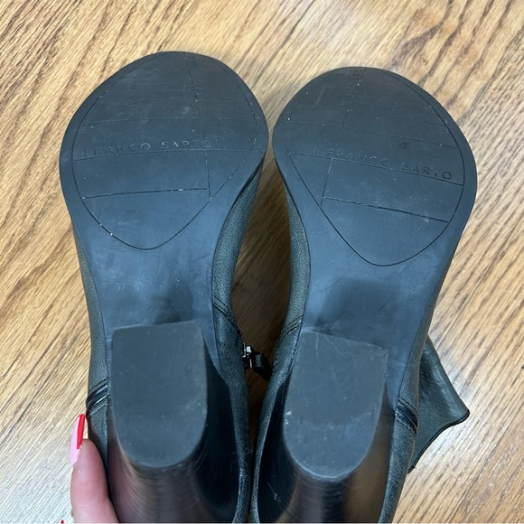 Franco Sarto | Leather Heeled Booties - Picture 7 of 12